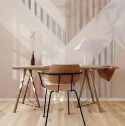 GIN2201IN - Ambiente | Carta da parati geometrica di design